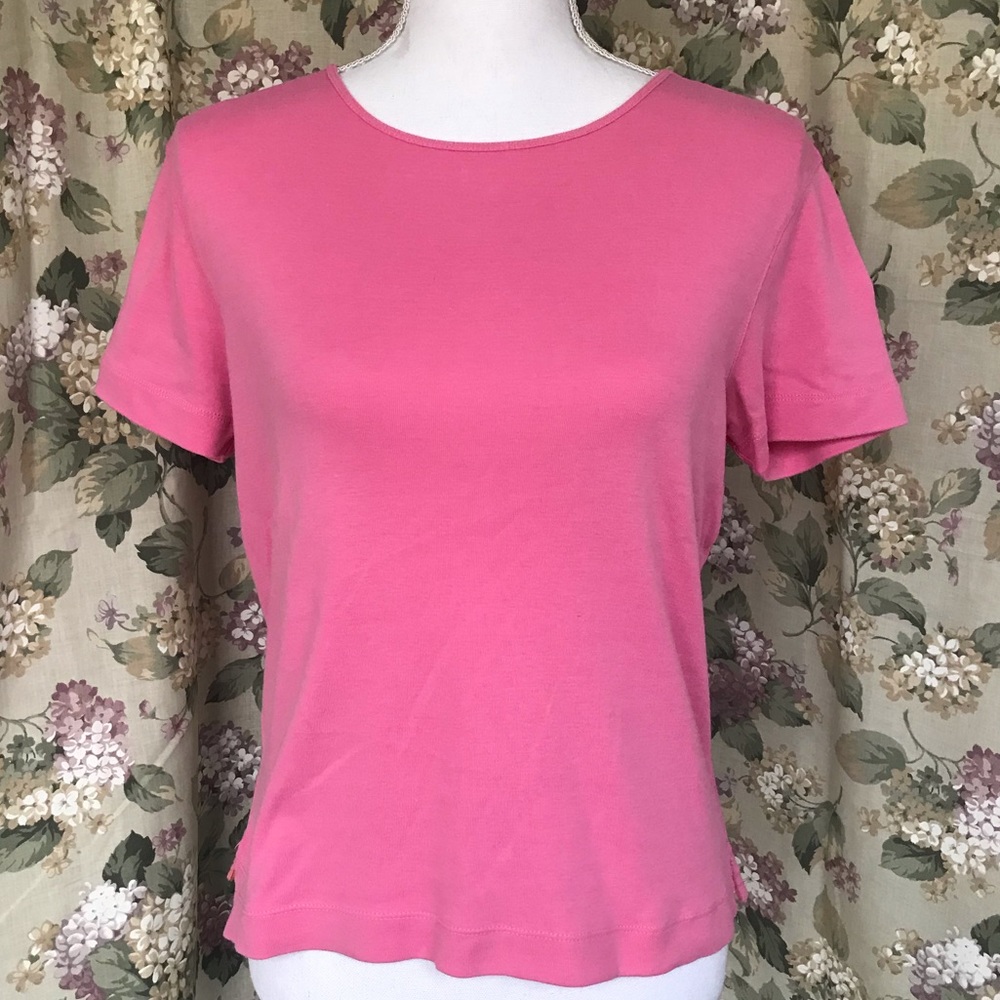 EUC Hot Pink Petite Tee